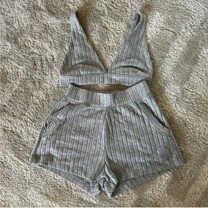 Alo Grey Two Piece Set